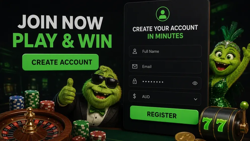 Registration form email password AUD currency