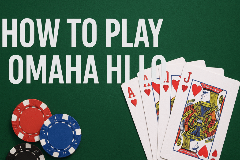 how to play omaha hi lo